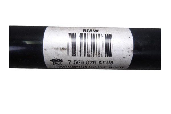 Transmision trasera izquierda, Bmw Serie 7 (F01/F02) 740d xDrive 2011, 7566075