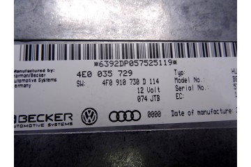 Módulo electrónico, Audi A6 Allroad Quattro (4FH) 2.7 TDI Quattro 2008, 4E0035729