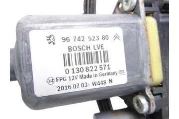 Elevalunas delantero izquierdo, Citroen C4 Cactus Feel 2016, 9674252380