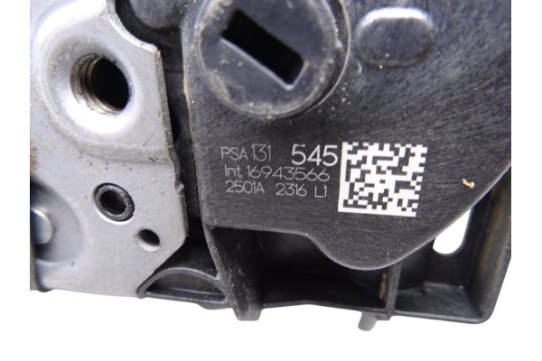 Cerradura puerta delantera izquierda, Peugeot 508 Allure Pack 2022, 131545