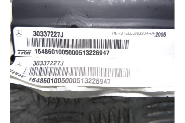 Airbag cortina delantero derecho, Mercedes-benz Clase Ml (Bm 164) 320 / 350 Cdi (164.122) 2005, 30337227J