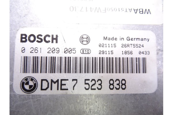 Centralita motor uce, Bmw Serie 3 Compacto (E46) 316ti 2003, 7523838