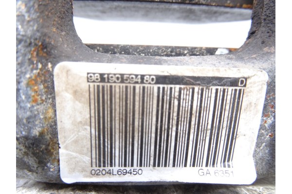 Pinza de freno trasera derecha, Citroen C4 Picasso/spacetourer Rip Curl 2016, 9819059480