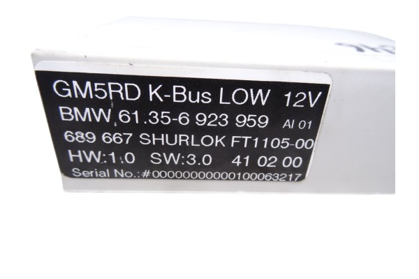 Módulo electrónico, Bmw Serie 3 Compacto (E46) 316ti 2003, 6923959