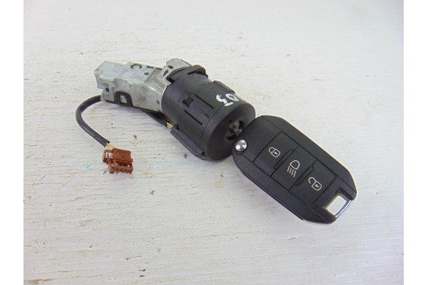 9663123380 ANTIRROBO / LLAVE CONTACTO PEUGEOT 208