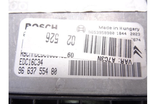Centralita motor uce, Peugeot 207 Sw Confort 2007, 9663755480