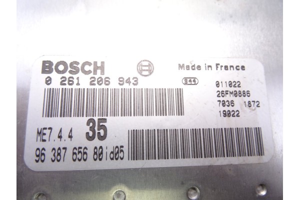 Centralita motor uce, Peugeot 307 (S1)(04.2001) Xn 2002, 9638765680