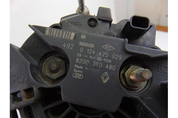 Alternador, Renault Modus I Pack Authentique 2005, 8200360480