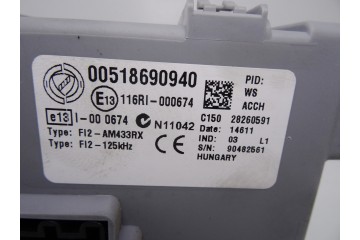 Caja reles / fusibles, Abarth Punto Evo (199) Basis 2011, 00518690940
