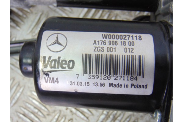 A1769061800 MOTOR LIMPIA DELANTERO MERCEDES-BENZ CLASE CLA (BM 117)