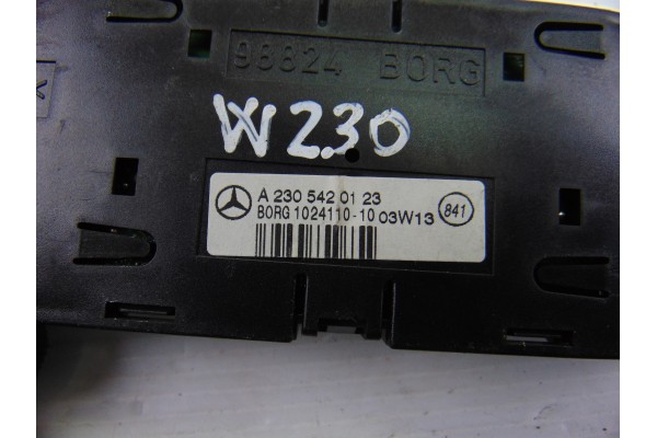 Pantalla multifuncion, Mercedes-benz Sl (Bm 230) Roadster 500 (230.475) 2003, A2305420123
