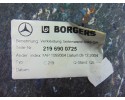 Guarnecido porton trasero, Mercedes-benz Cls (Bm 219) 350 Cgi (219.357) 2006, 2196900725