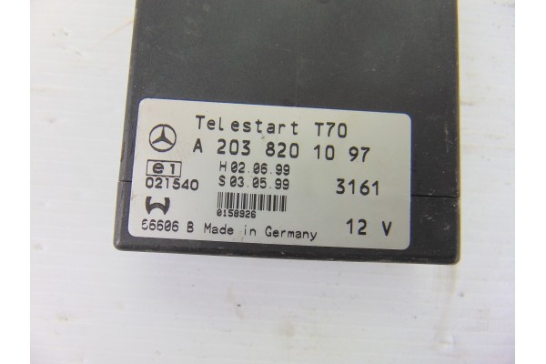 Módulo electrónico, Mercedes-benz Clase C (Bm 203) Sportcoupe C 220 Cdi (203.706) 2004, A2038201097
