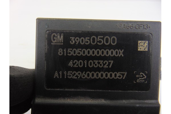 Módulo electrónico, Opel Astra K Berlina 5P Dynamic Start/Stop 2016, 39050500