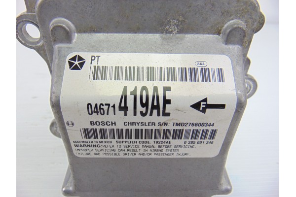 Centralita airbag, Chrysler Pt Cruiser 2.0 Classic 2001, 04671419AE
