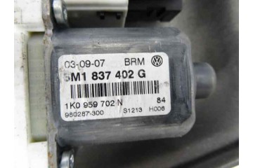 Elevalunas delantero derecho, Volkswagen Golf Plus V (5M1) Edition 2007