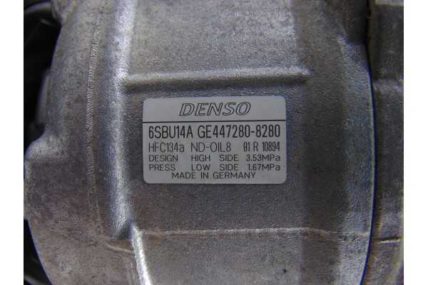 Compresor aire acondicionado, Bmw Serie 3 Touring (F31) 318d 2014, 447280-8280