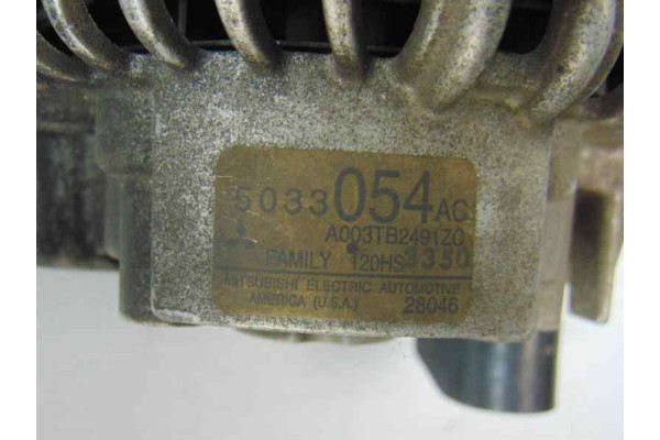 Alternador, Chrysler Pt Cruiser 2.0 Classic 2001, 6033054AC