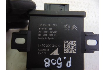 Módulo electrónico, Peugeot 508 GT Line 2018, 9818209180