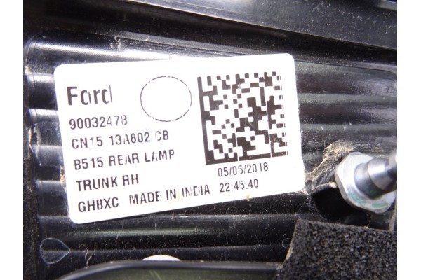 Piloto trasero derecho interior, Ford Ecosport (CR6) Titanium 2018, CN1513A602CB