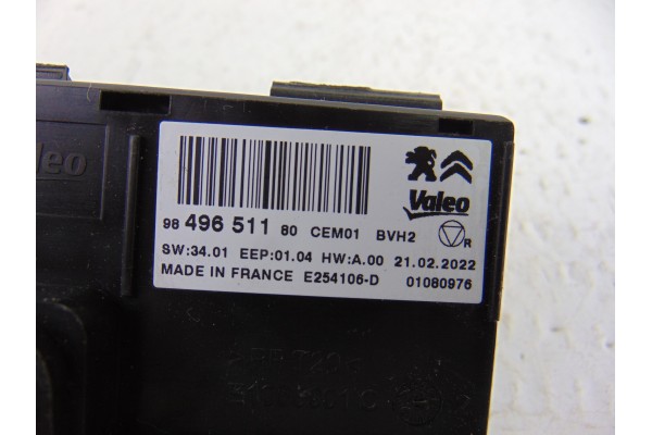 Módulo electrónico, Peugeot 5008 Active 2017, 9849651180