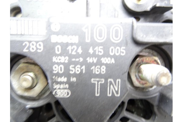 Alternador, Opel Astra G Berlina Club 2002, 90561168