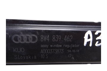 Elevalunas trasero derecho, Audi A3 Sportback (8VA) Ambiente 2013, 8V4839462