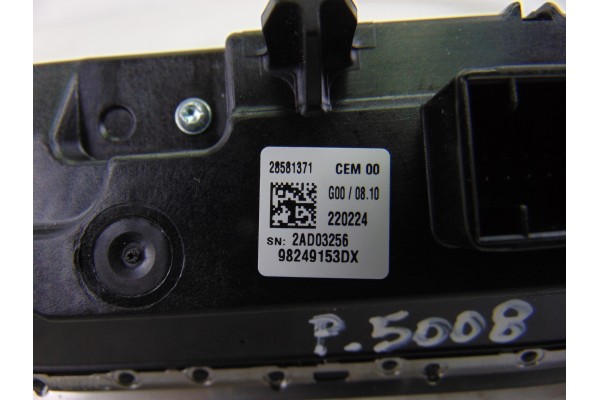 Mando multifuncion, Peugeot 5008 Active 2017, 98249153