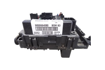 Caja reles / fusibles, Peugeot 307 (S1)(04.2001) Xr 2004, 9650664080