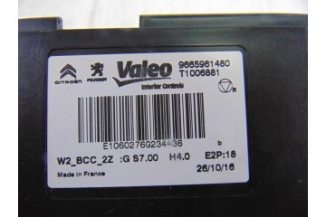 Módulo electrónico, Peugeot 508 Sw Active 2017, 9665961480