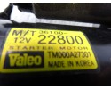 Motor arranque, Hyundai Accent (Lc) Gl 4P 2003, 3610022800