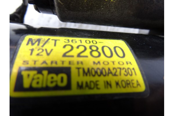 Motor arranque, Hyundai Accent (Lc) Gl 4P 2003, 3610022800