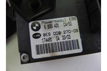 Módulo electrónico, Bmw Serie 7 (E65/E66) 740d 2007, 6935431