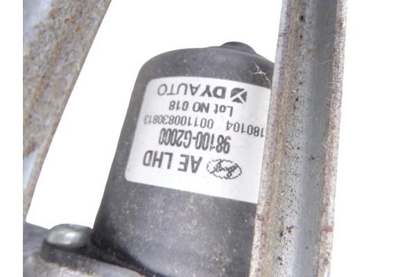 Motor limpia delantero, Hyundai Ioniq Hybrid 2018, 98100G2000