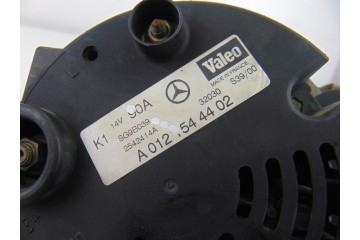 Alternador, Mercedes-benz Clase a (Bm 168) 170 Cdi (168.008) 2000, A0121544402