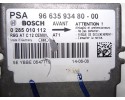 Centralita airbag, Peugeot 207 Confort 2008, 9663593480