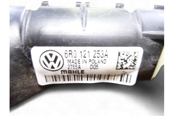 Radiador agua, Audi A1 Sportback (8XF) Adrenalin 2015, 6R0121253A