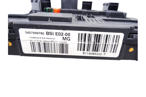 Caja reles / fusibles, Peugeot 206 + Básico 2010, 9657999780