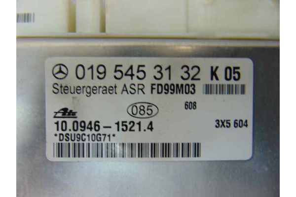 Centralita asr, Mercedes-benz Clk (Bm 208) Coupe 230 Compressor (208.347) 1999, 0195453132