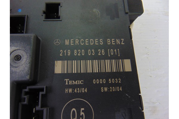 Módulo electrónico, Mercedes-benz Cls (Bm 219) 350 Cgi (219.357) 2006, 2198200326