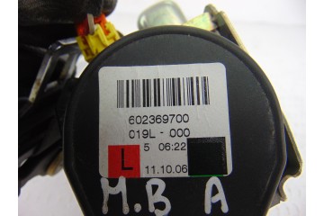 Cinturon seguridad trasero izquierdo, Mercedes-benz Clase a (Bm 169) A 200 Turbo (169.034) 2006