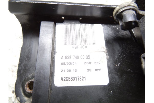 Cerradura maletero / porton, Mercedes-benz Viano (639) 2.2 CDI Compacto (639.811) 2004, A6397400035