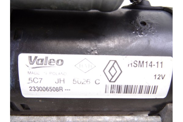 Motor arranque, Renault Kangoo Ii (F/KW0) Profesional 17, 233006508R