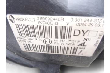 Faro izquierdo, Renault Megane Iii Sport Tourer Business 2011, 260602446R