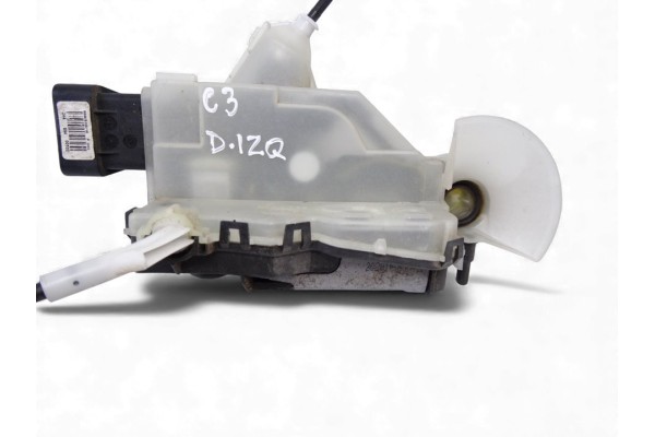 Cerradura puerta delantera izquierda, Citroen C3 Live Edition 2016, 006244