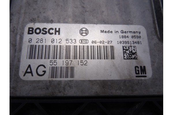Centralita motor uce, Opel Vectra C Berlina Cosmo 2006, 55197152