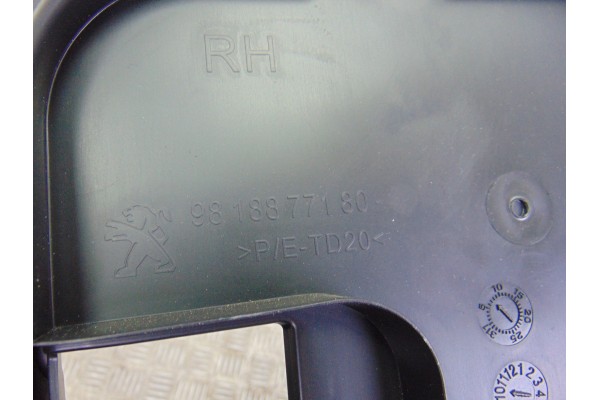Molduras traseras, Peugeot 508 GT Line 2018, 9818877180