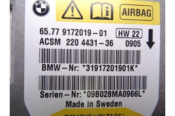 Centralita airbag, Bmw Serie 5 Berlina (E60) 530d 2009, 9172019