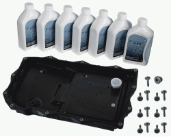 Oil change kit for automatic transmissions