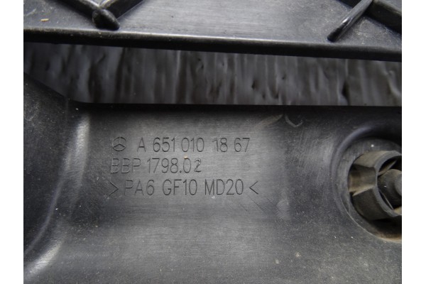 Tapa motor, Mercedes-benz Clase e (Bm 212) Lim. 220 CDI BlueEfficiency (212.002) 2011, A6510101867